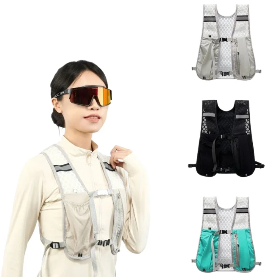 Reflective Cycling Vest - 2025年新型 サイクリング ランニング 収納ベスト 軽量 ランニングベスト