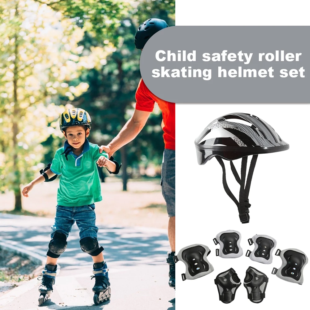 7 個の自転車スポーツ保護具セット調整可能な子供用安全スケー - Cycling Safety Gear For Kids のレビューと価格