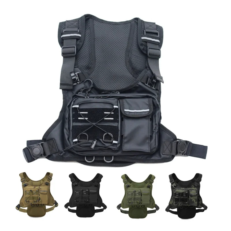 ​ 高品質タクティカルベストチェストバッグ、2Lウォーターブ - Reflective Cycling Vest のレビューと価格