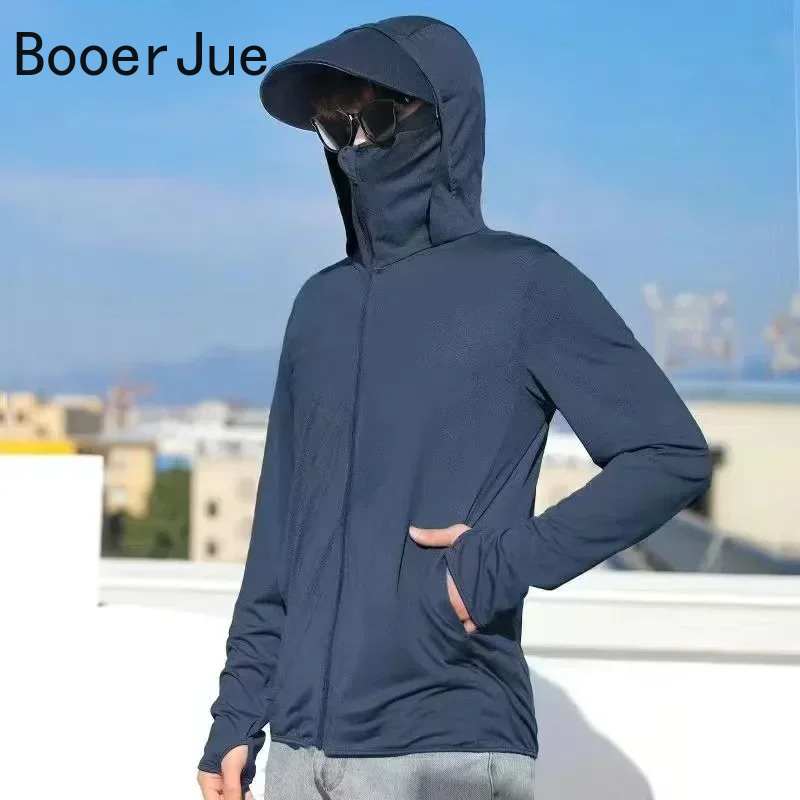 UPF50+ メンズ日焼け止め 薄いメッシュ 速乾性 通気性 - Cycling Gear Men のレビューと価格