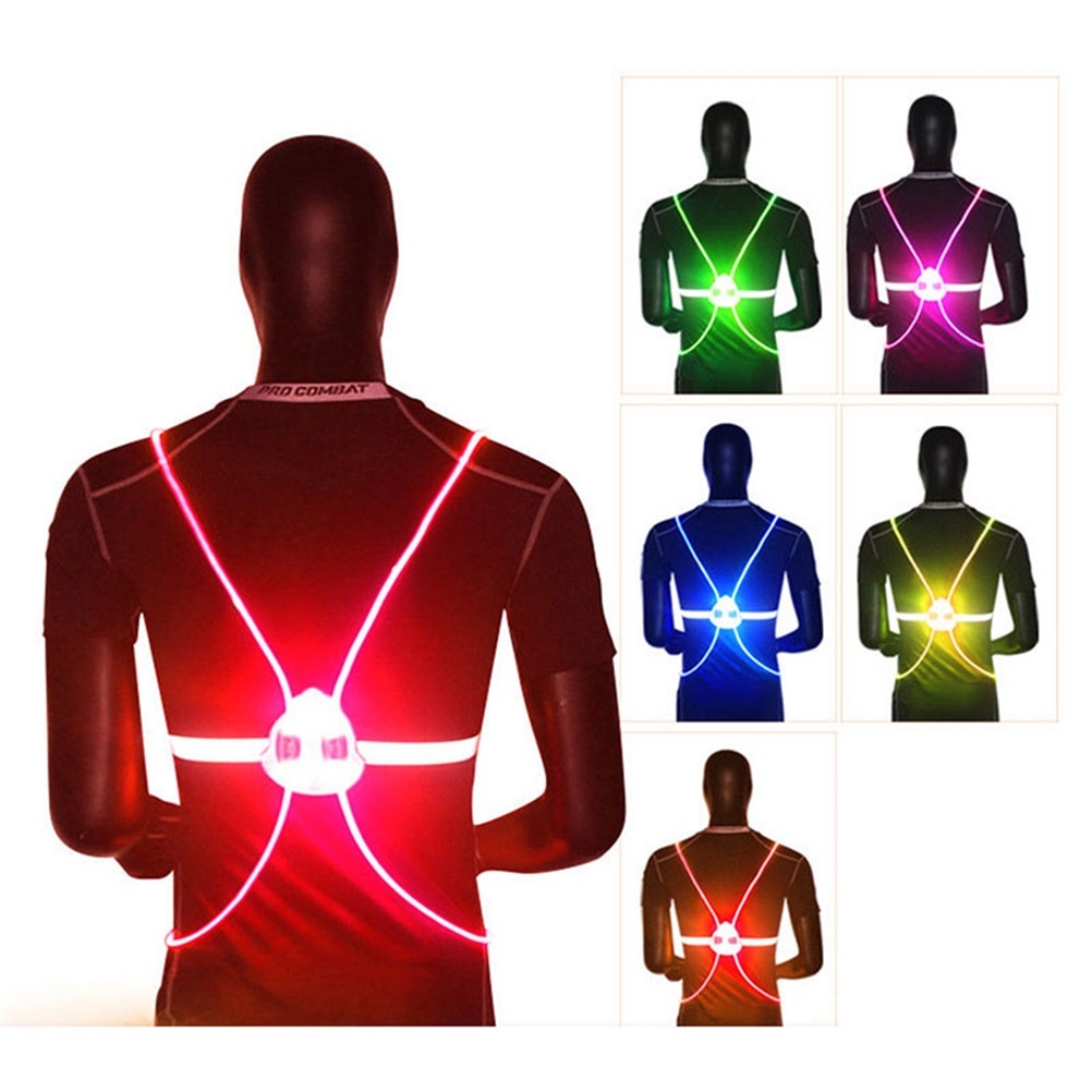 屋外360度反射LEDフラッシュドライビングベスト高視認性夜 - Reflective Cycling Vest のレビューと価格