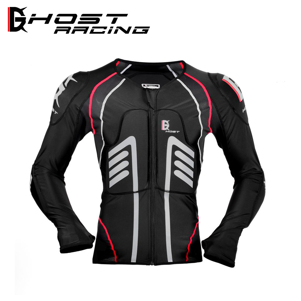 オートバイアーマー機関車ソフトアーマーサイクリングレーシング - Cycling Gear Jacket のレビューと価格