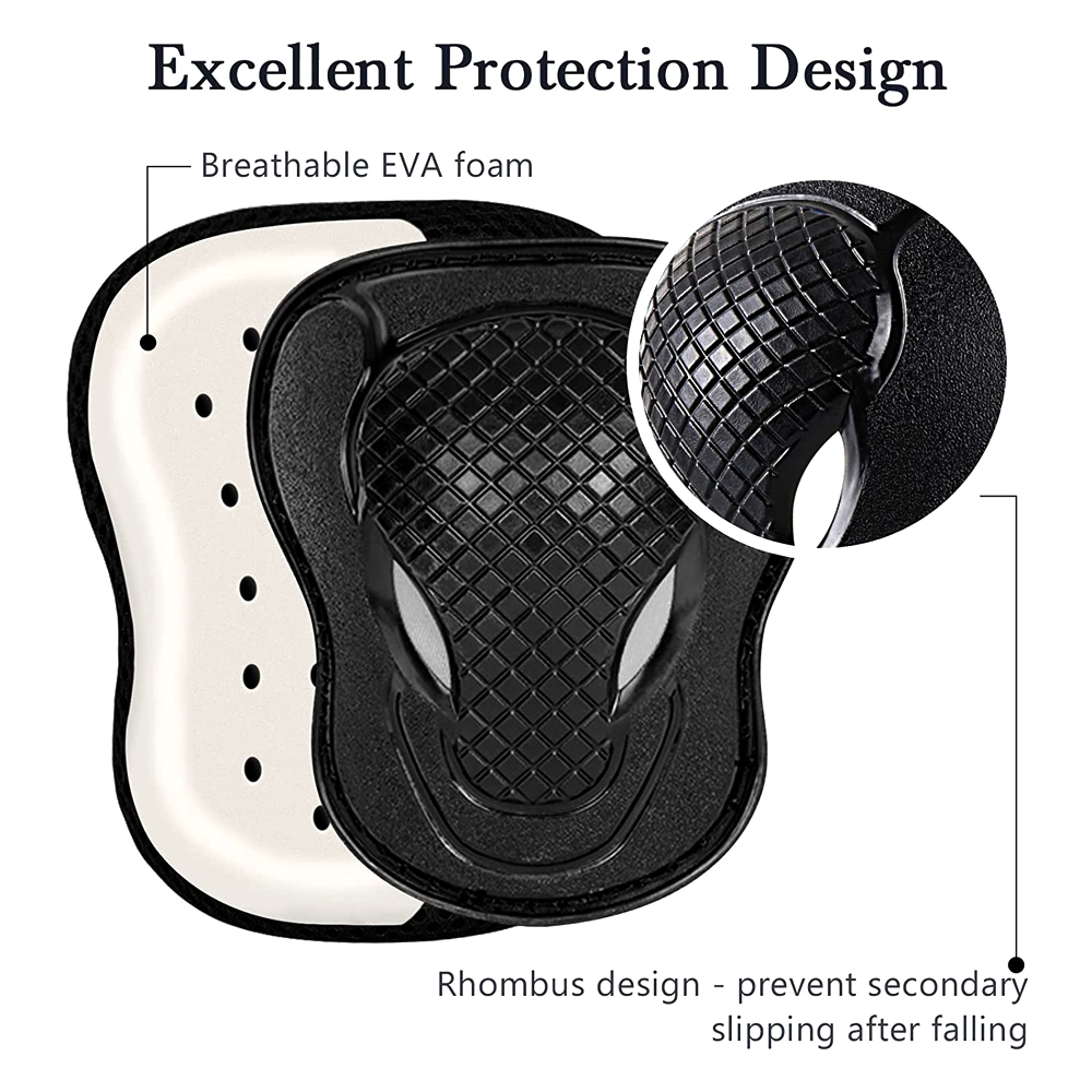 GOMOREON 6 ピース/セット子供の安全膝パッド肘パッ - Cycling Safety Gear For Kids のレビューと価格