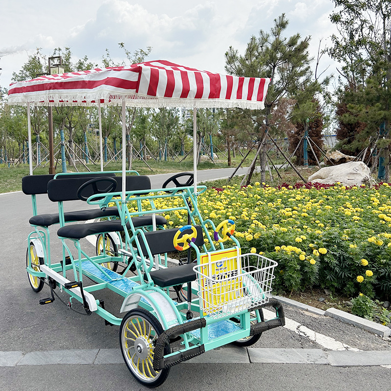 四輪自転車 クワッドバイク 観光バイク 20インチ 多人数用 - Cycling Quads のレビューと価格