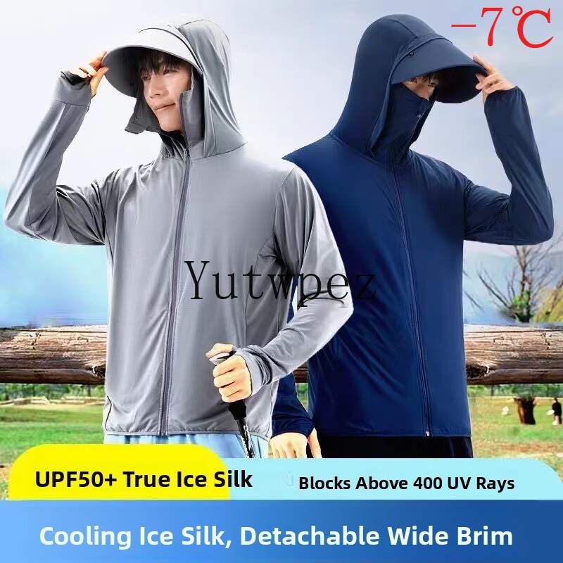 屋外日焼け止めサイクリングハイキング UPF50+ メンズ日 - Cycling Gear Jacket のレビューと価格