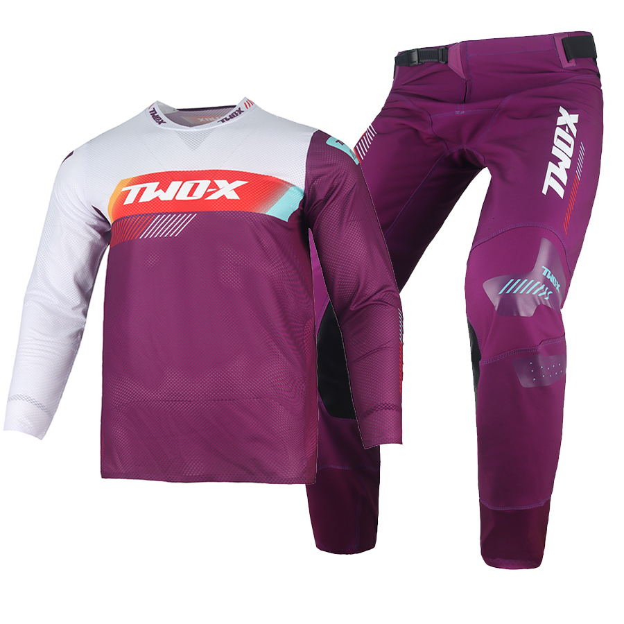 Two-X エンデューロ モトスーツ モトクロスギアセット  - Cycling Gear Pants のレビューと価格
