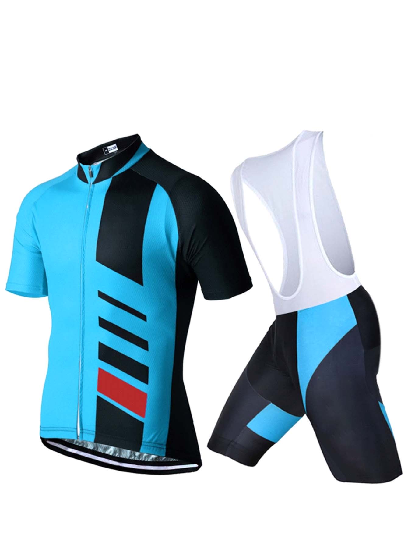 メンズ サイクリング ジャージ＆ショーツ セット、サイクリン - Cycling Gear Lycra のレビューと価格