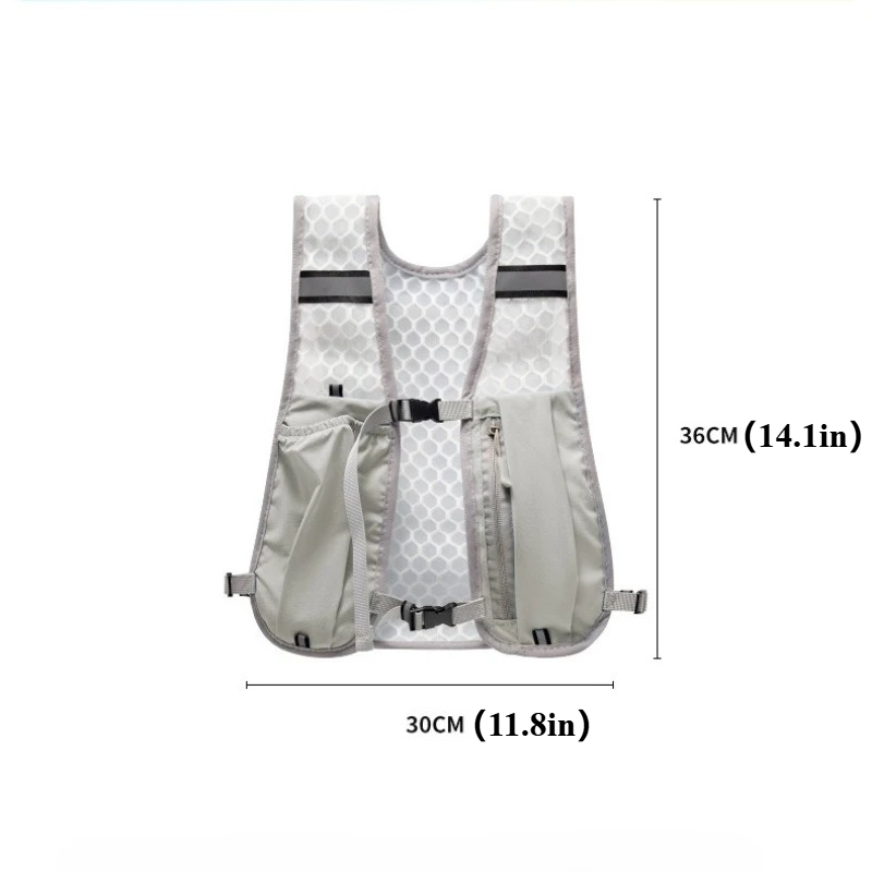 2025年新型 サイクリング ランニング 収納ベスト 軽量  - Reflective Cycling Vest のレビューと価格