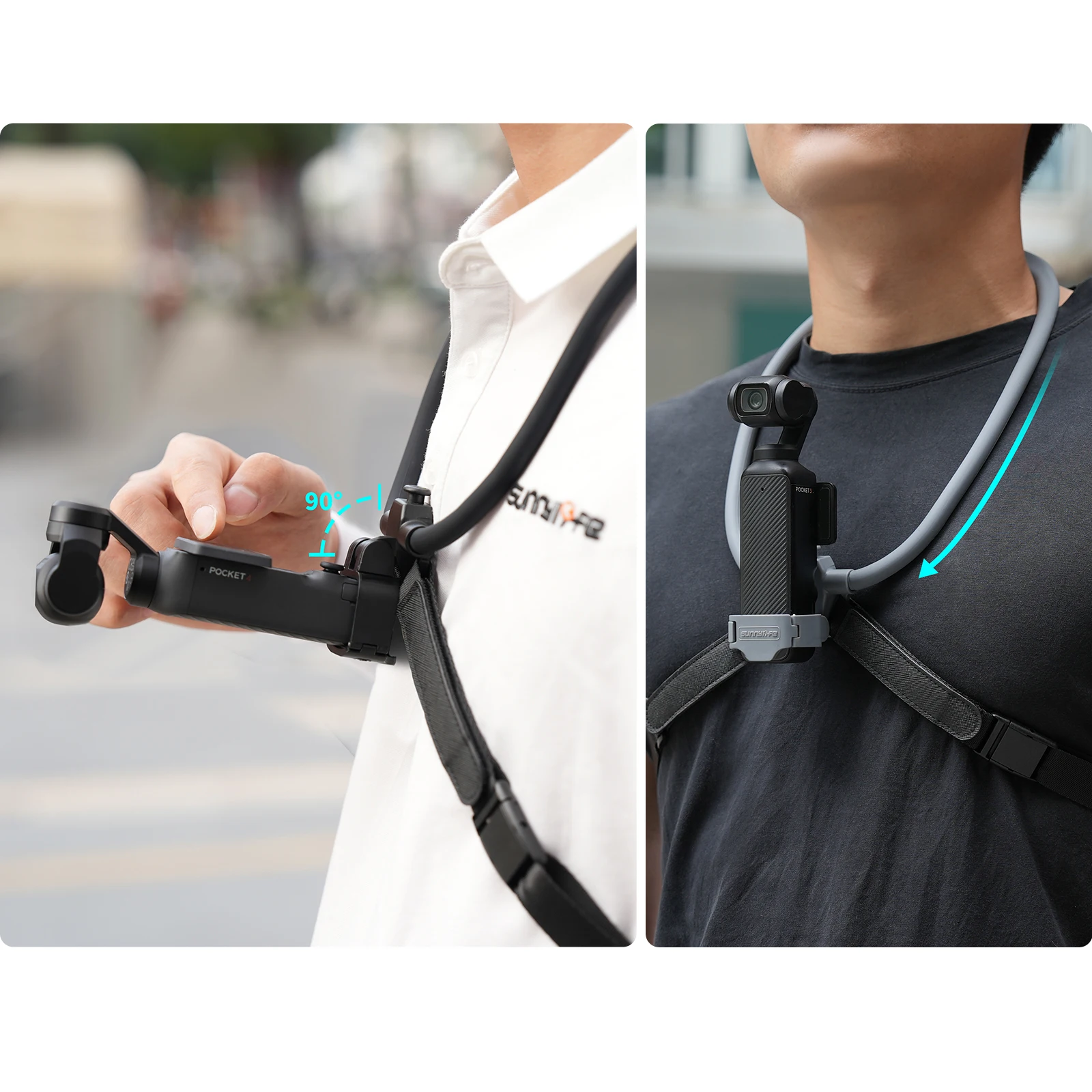 ネックカメラホルダー、ウェアラブルPOVマウント、Osmo  - Cycling Gear Bundle のレビューと価格